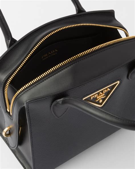 prada black bag saffiano|prada saffiano bag price.